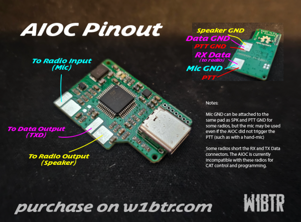 AIOC Cable - Compact Serial / Audio Interface - DIY KIT - Image 8