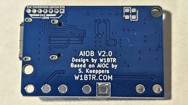AIOB2: All in One BOARD: Audio / PTT / Programming / Cat Controll / 3.3v data - AIOB Revision 2.0 - Image 5
