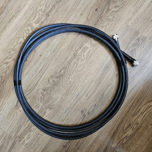 L-COM CA-400UF UltraFlex Coax Cable 17' N to UHF