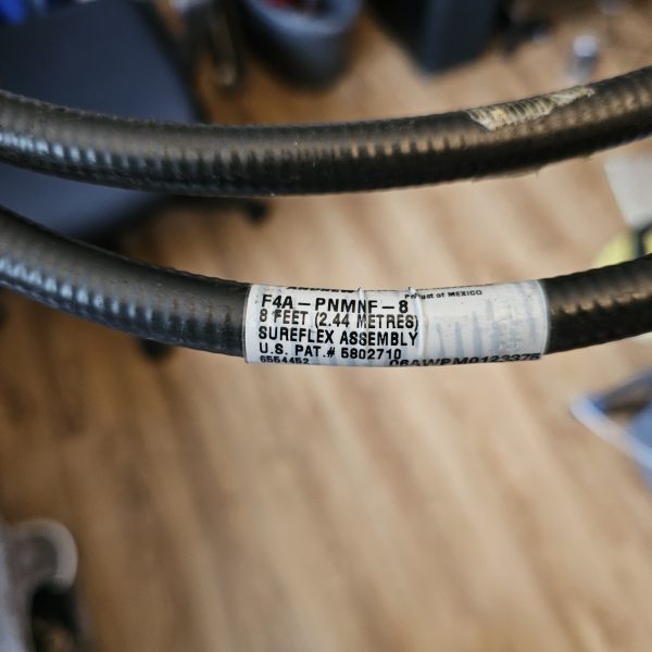 1/2 in HELIAX® SureFlex® Foam Coax Cable Jumper N-Male to N-Female 8' - Image 2