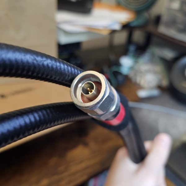 1/2 in HELIAX® SureFlex® Foam Coax Cable Jumper N-Male to N-Female 8' - Image 4